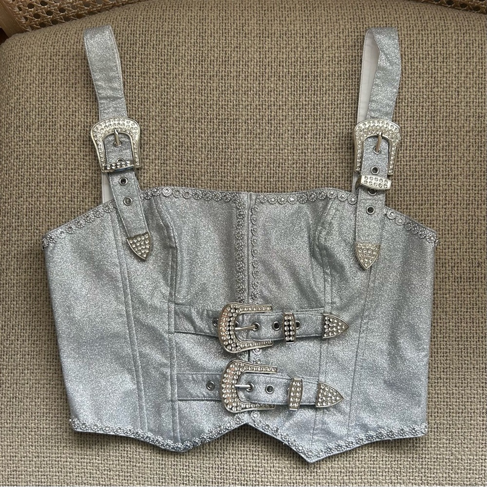 sugar thrillz dusty trails corset